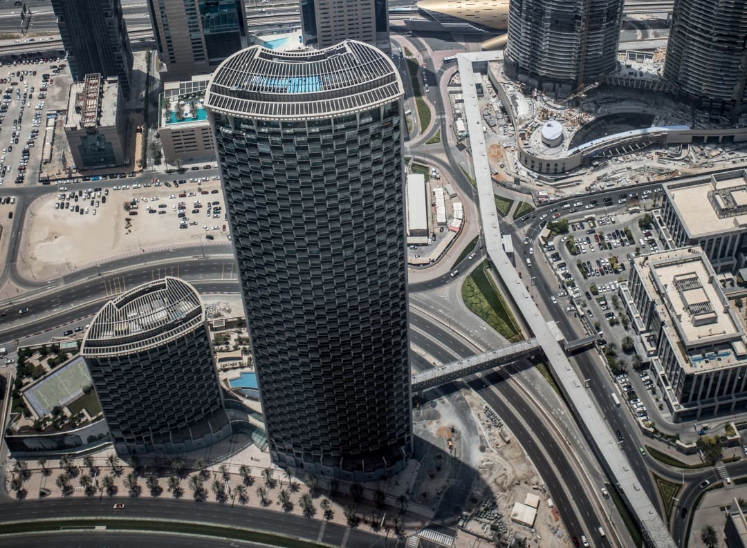 Dubai city buildings
